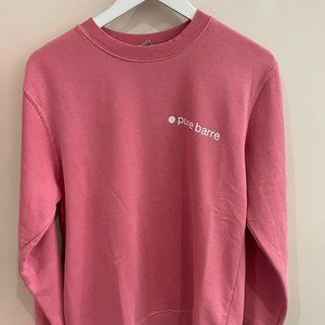 Pure Barre Crewneck Pullover Lift Tone Burn